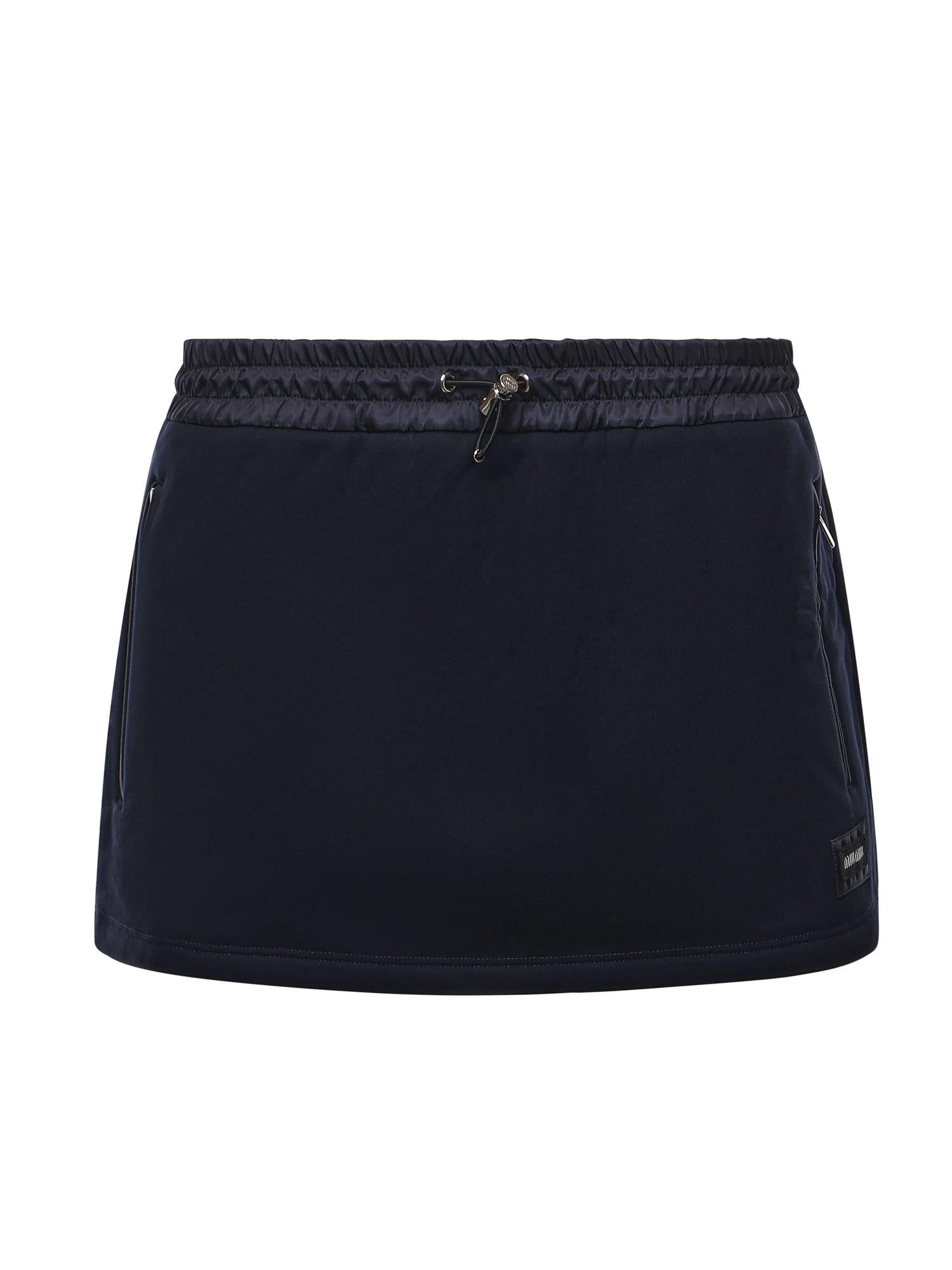 Minigonna in felpa MJD226 18TPF0008 MIU MIU 