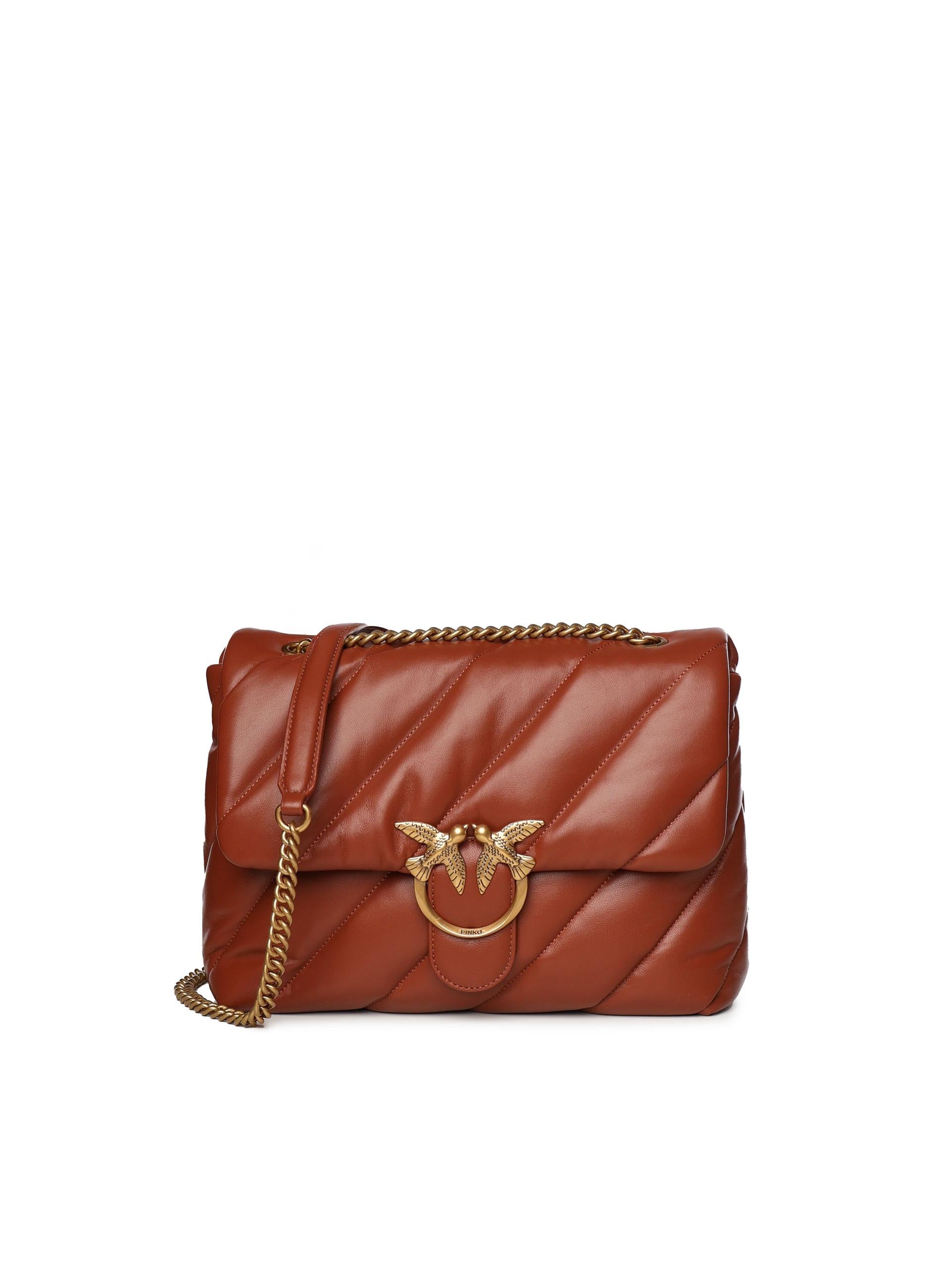Borsa a spalla Big Love Puff 100037 A0F2L84Q PINKO 