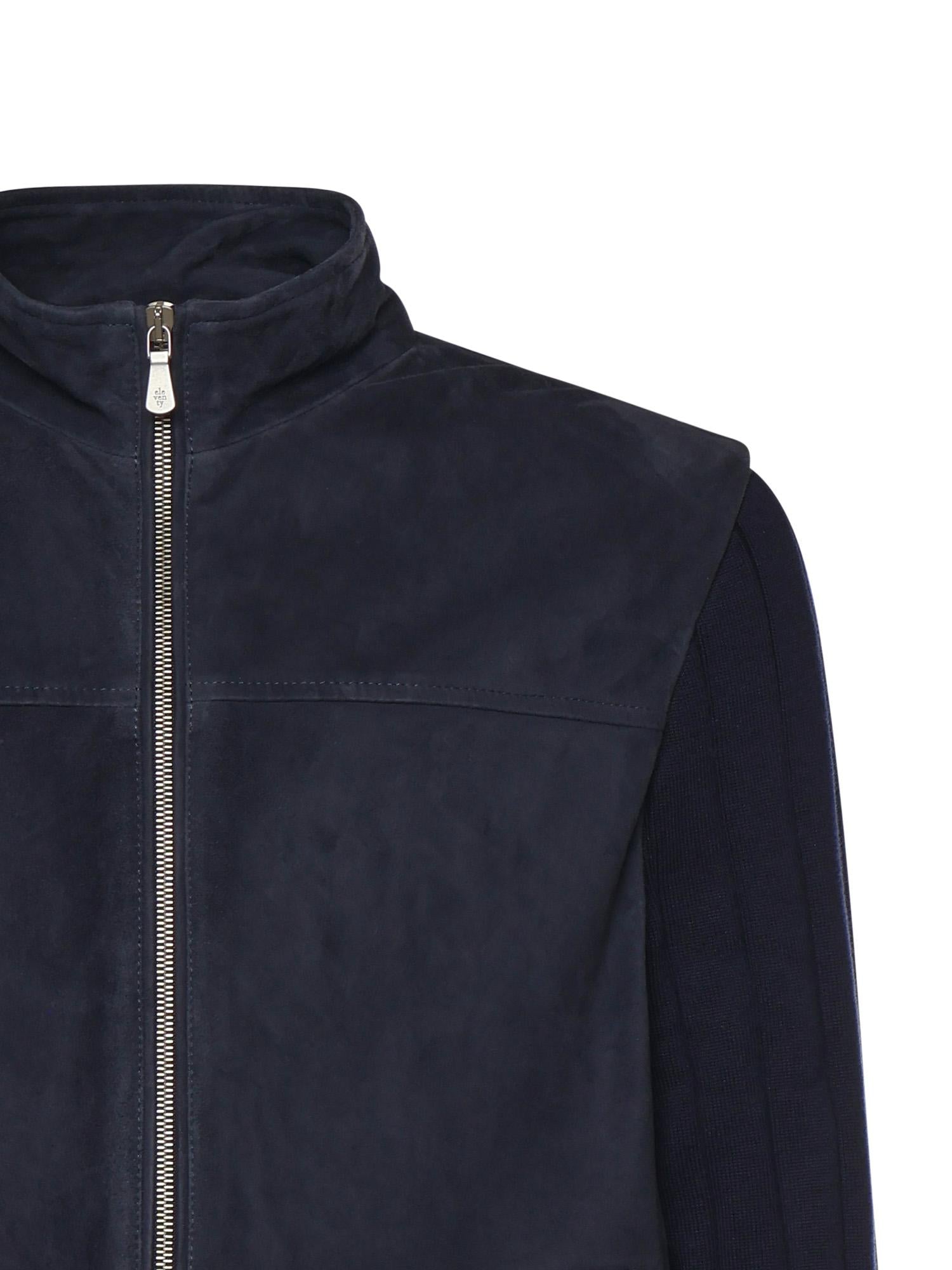 Giubbino in pelle M75GBTM21PEL0M022 11-11 ELEVENTY 