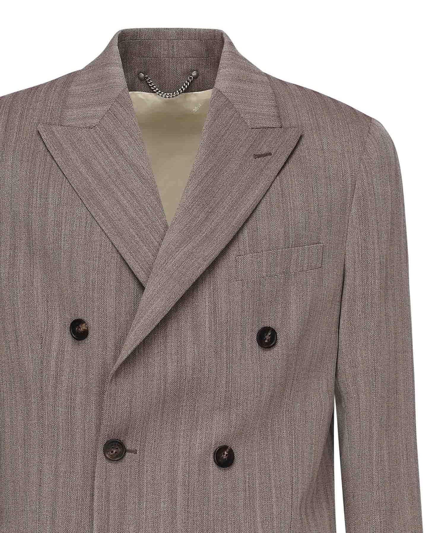 Blazer doppiopetto Journey GMP00835 P00209040190 GOLDEN GOOSE 