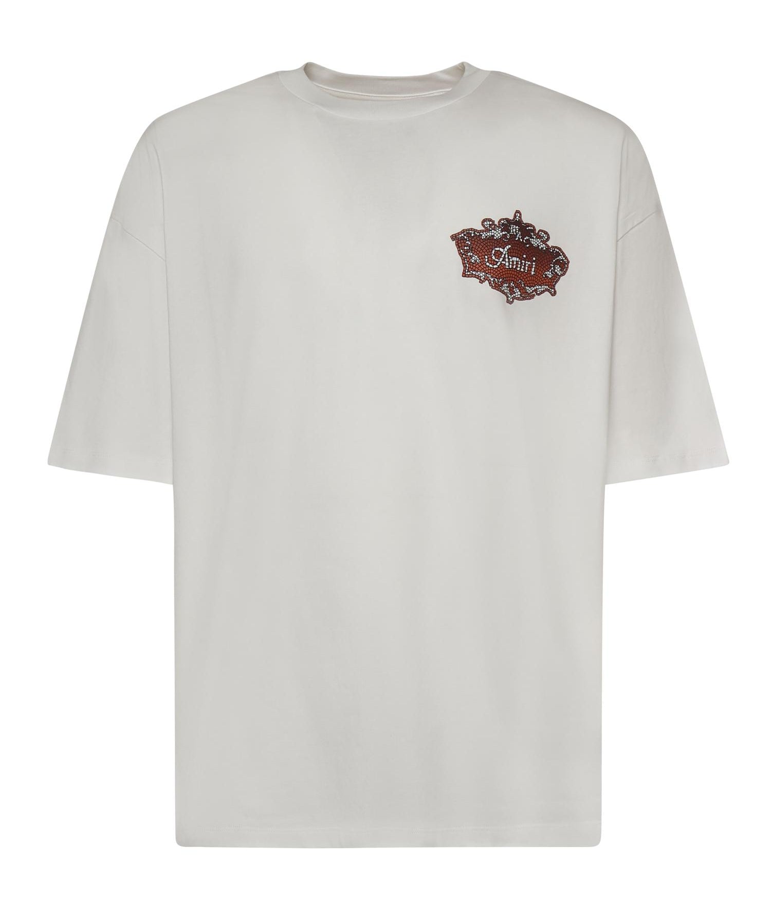 T-shirt Chateau Crest in cotone AMTOJR1059 127 AMIRI 
