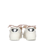 Sneakers con lacci doppi, cristallo e charm SS0185 P132Z1B PINKO 