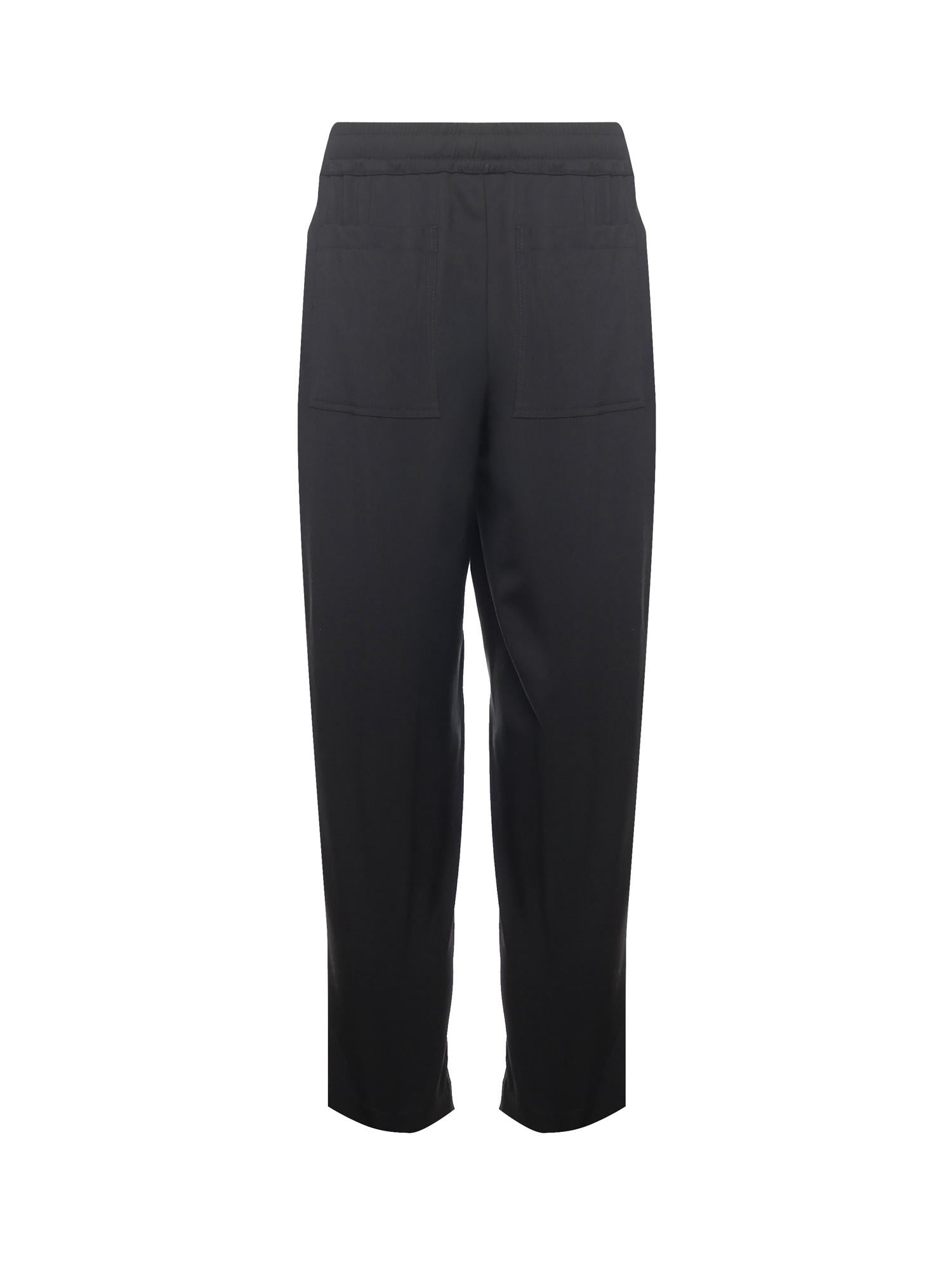 Pantaloni Niklas in fresco lana NIKLAS NERO GIULIANO GALIANO 