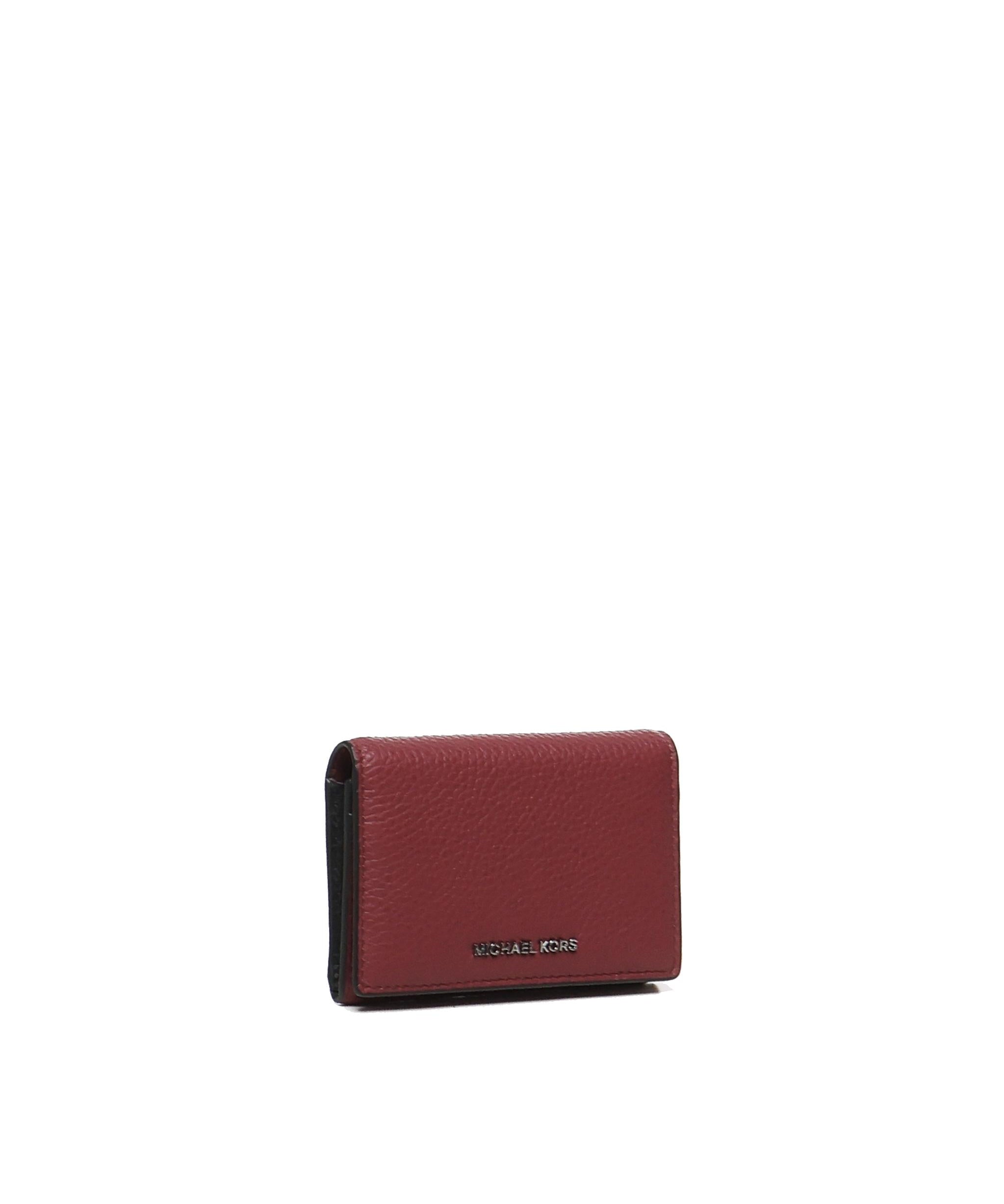 Porta carte Hudson con logo 39S5LHDD6L 691 MICHAEL MICHAEL KORS 