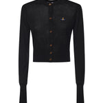 Cardigan Bea con logo 1803002U Y001AN402 VIVIENNE WESTWOOD 