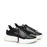 Sneakers Nemesis in nappa NEMESIS2 TRIPLEBLACK/WHITE GIULIANO GALIANO 