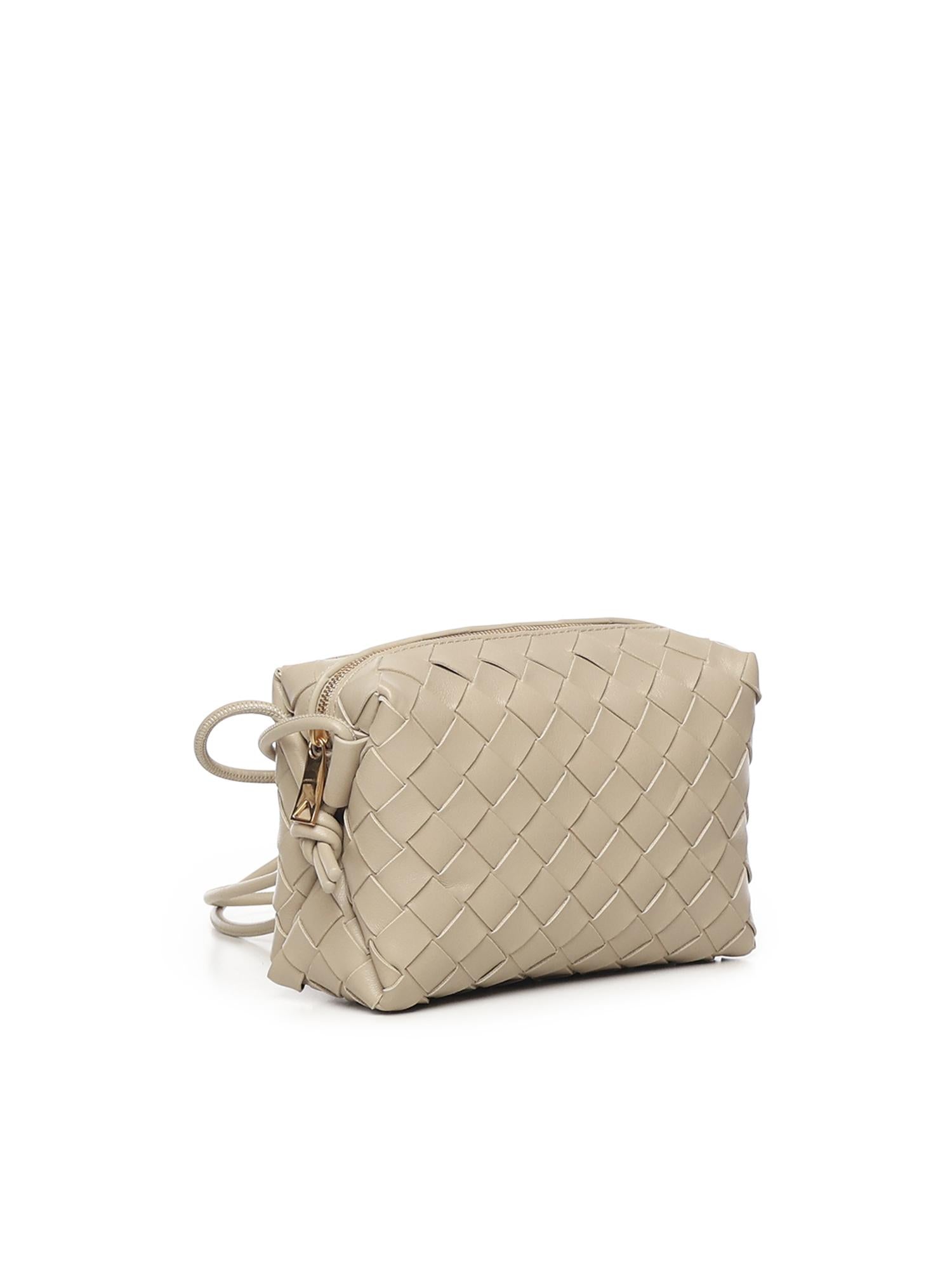 Mini Loop camera bag in pelle 723547 V1G119615 BOTTEGA VENETA 