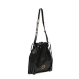Borsa a spalla con logo 104359 A0QOZ99Q PINKO 