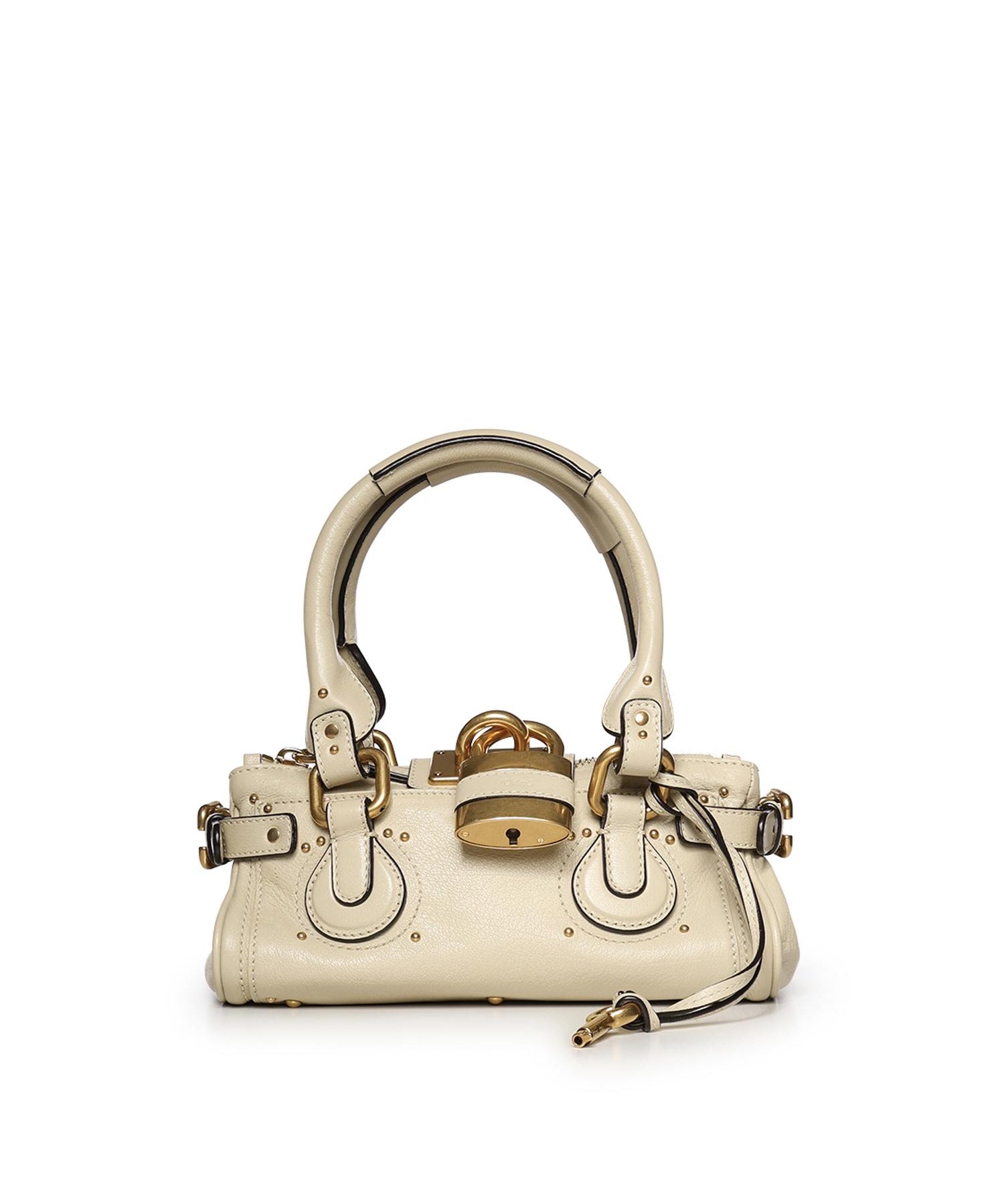 Borsa Paddington piccola in pelle granata CH26SS805P75 20S CHLOÉ 