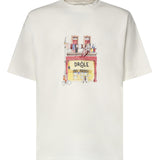 T-shirt Drôle Café in cotone KTS307CO002 OW Drôle de Monsieur 