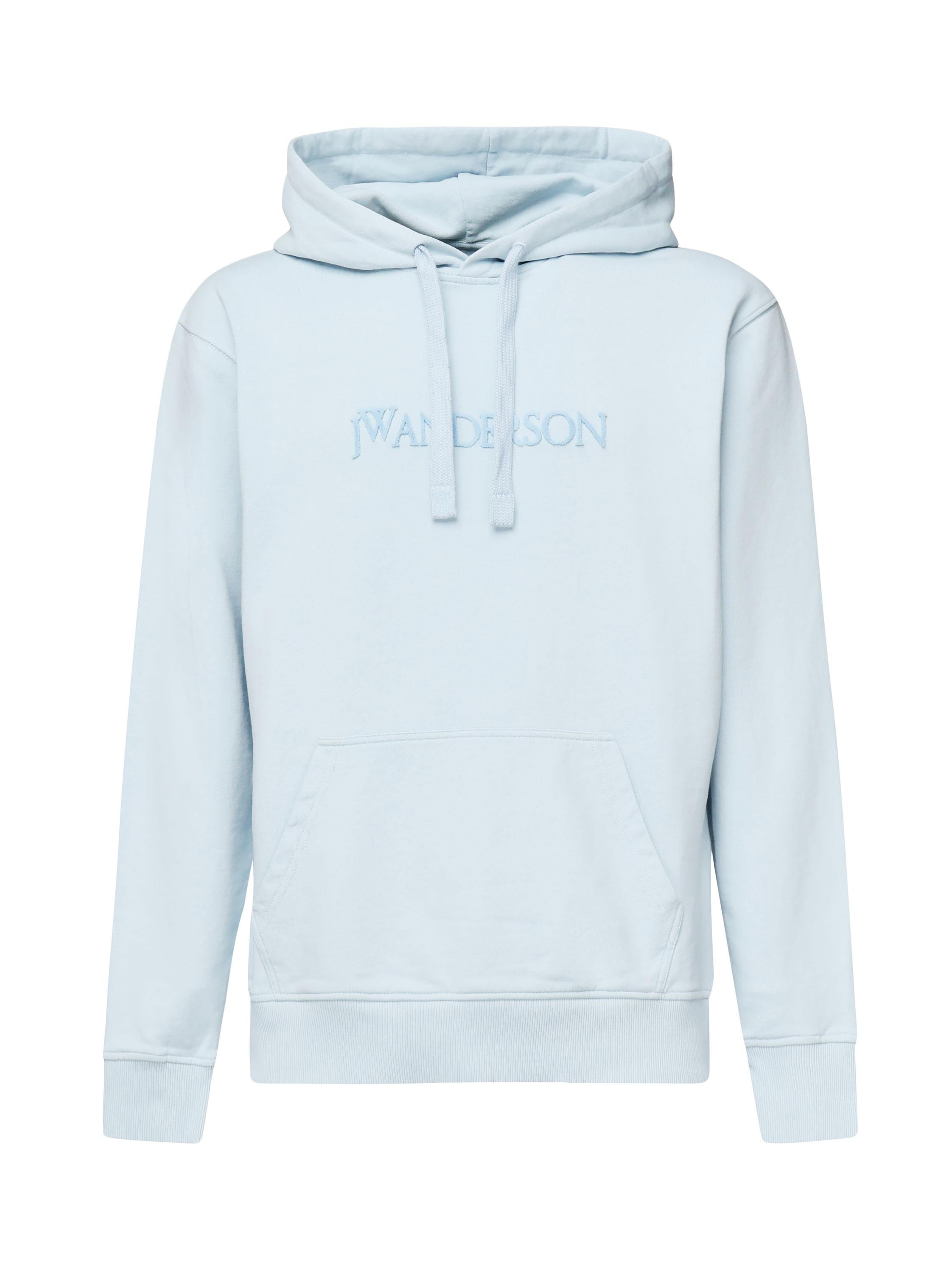 Felpa con cappuccio e logo ricamato JW0214 PG1632806 JW ANDERSON 
