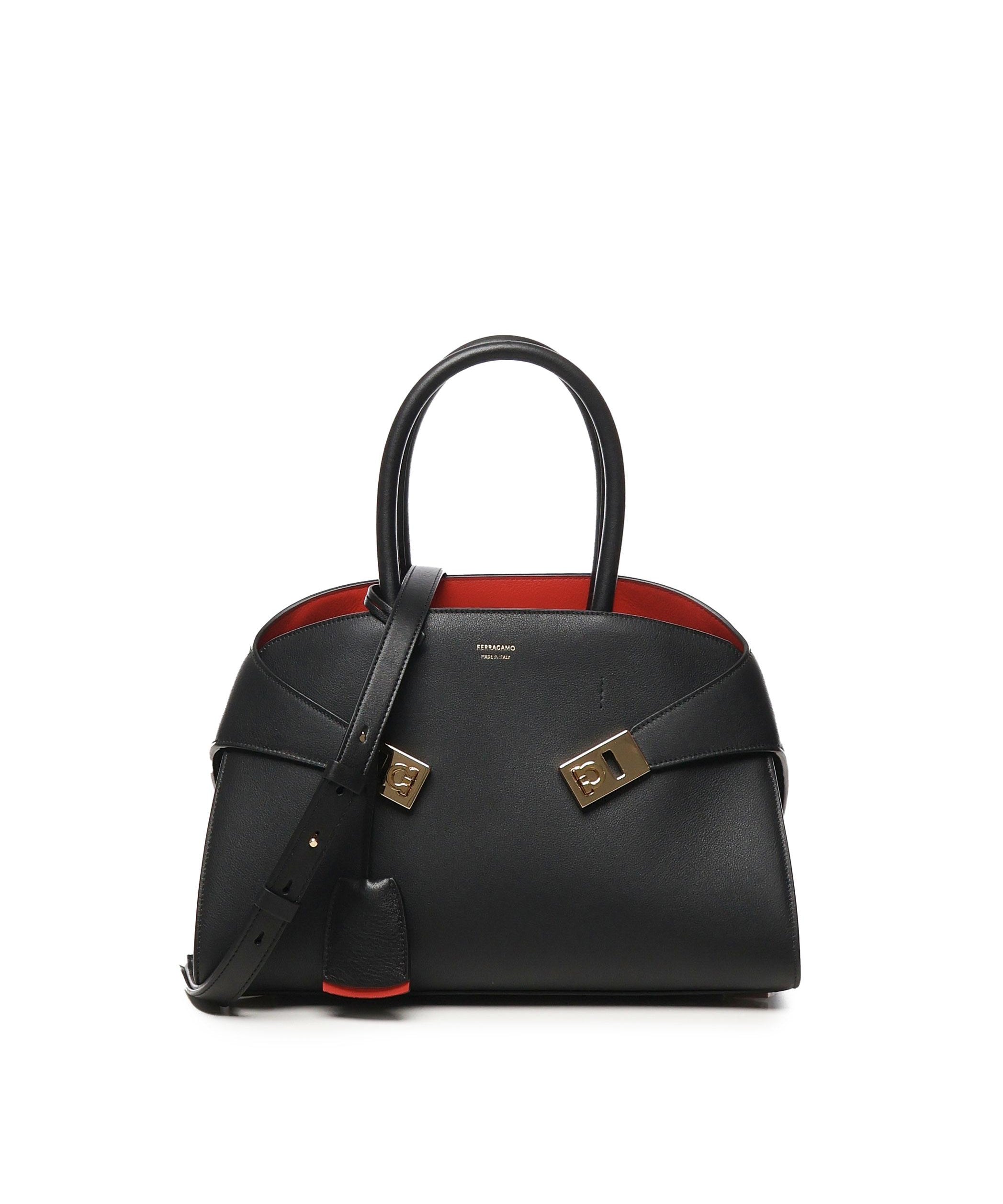 Borsa a mano Hug bicolore 215608 767814008 FERRAGAMO 