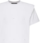 T-shirt Outline Logo PRESS25M09089 WHT02 HELIOT EMIL 