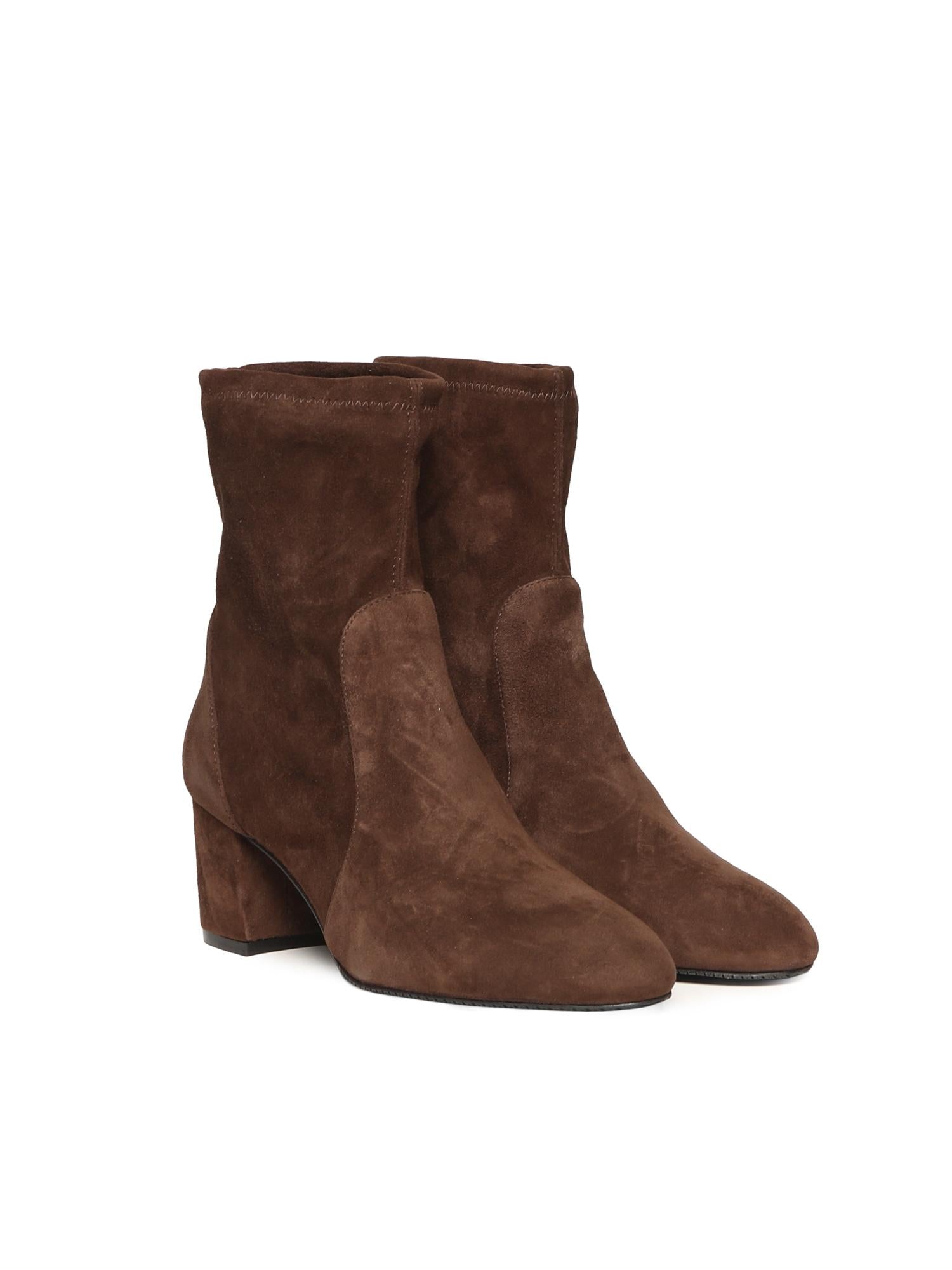 Sock boots Yuliana in suede S6276 WAL STUART WEITZMAN 