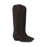 Stivali alti texani DX328B INGR.MORO METISSE 
