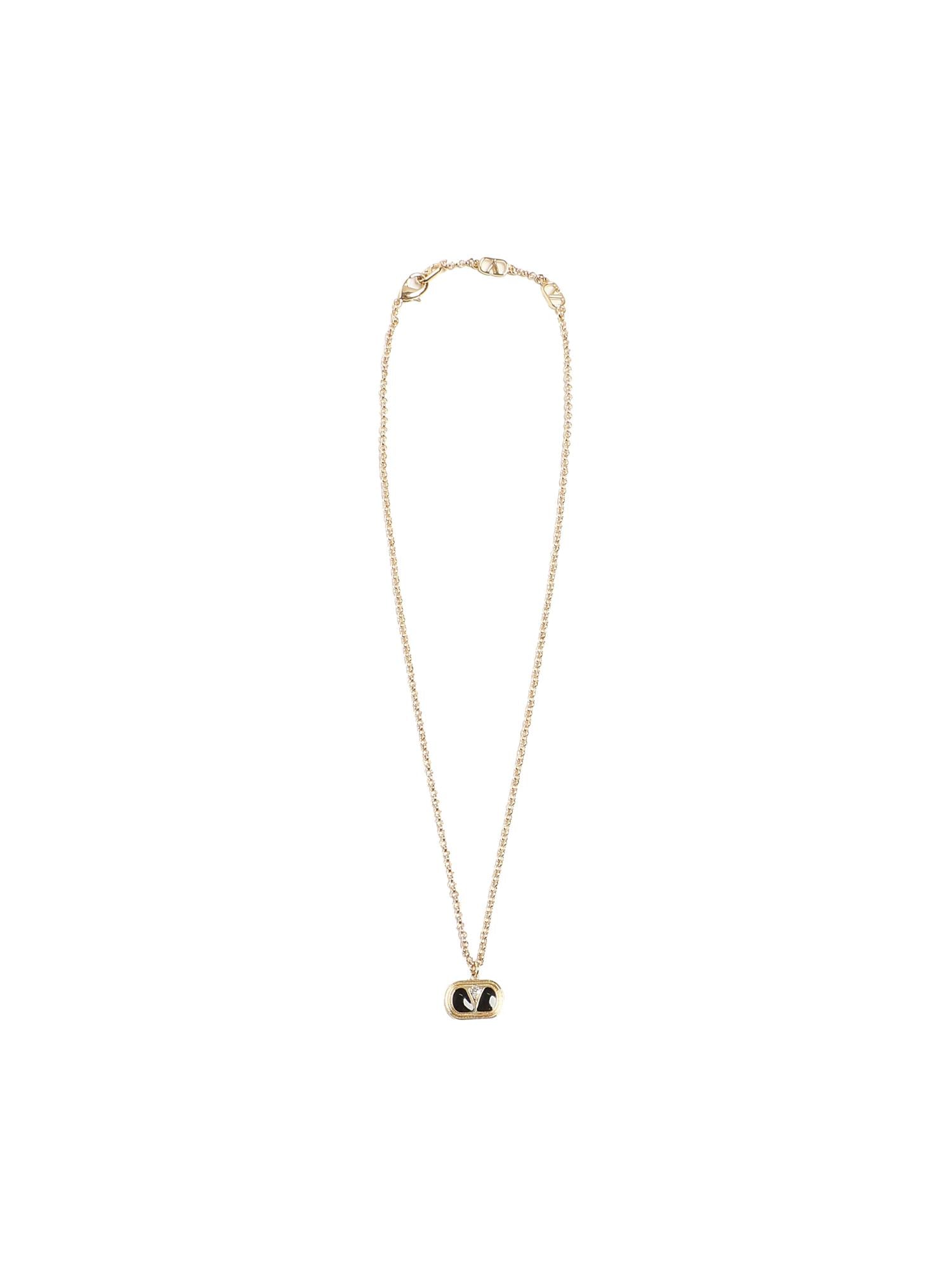 Collana Ovalette con smato e cristallo 6W2J0X87 VTIRG5 VALENTINO GARAVANI 