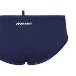 Costume da bagno con logo D7B396010 412 DSQUARED2 
