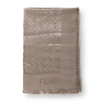 Scialle in seta e lana FF Jacquard FXT069 AJW7F1N3T FENDI 