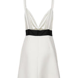 Abito corto in tela di lana F6JEYT FUBGEW0001 DOLCE & GABBANA 