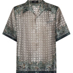 Camicia con stampa in seta AMTOSH1095 900 AMIRI 