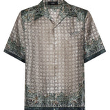 Camicia con stampa in seta AMTOSH1095 900 AMIRI 