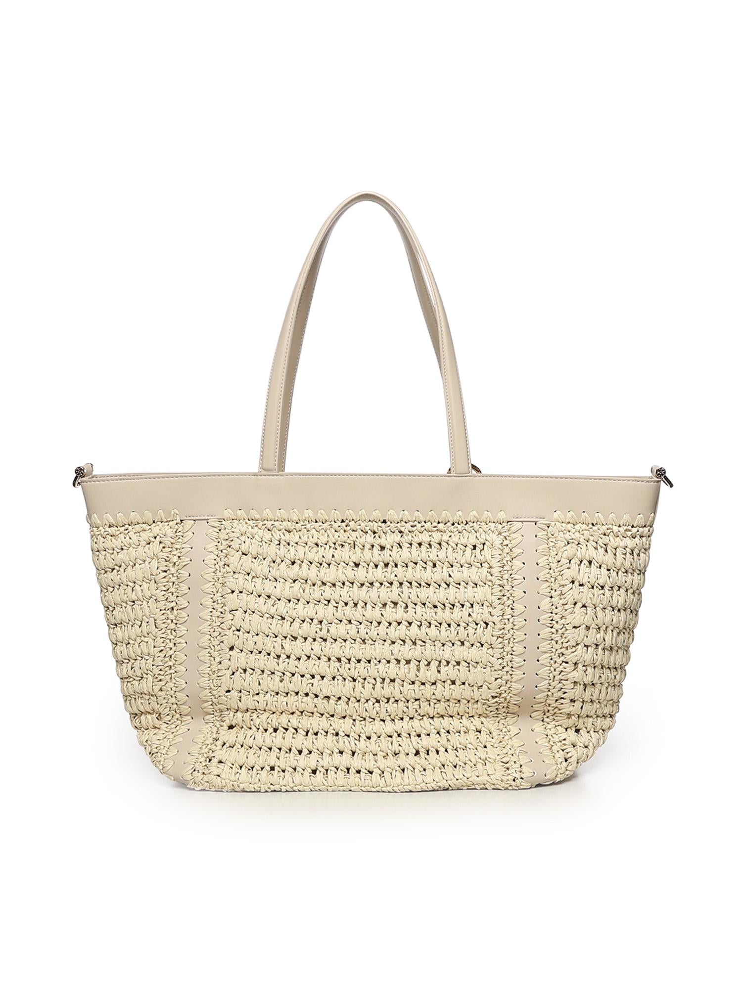 Borsa shopping con logo 73BS9M301 ALISYAOFF WHITE V° 73 