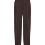 Pantalone regular in misto lana B6F0051 69M AMARANTO 