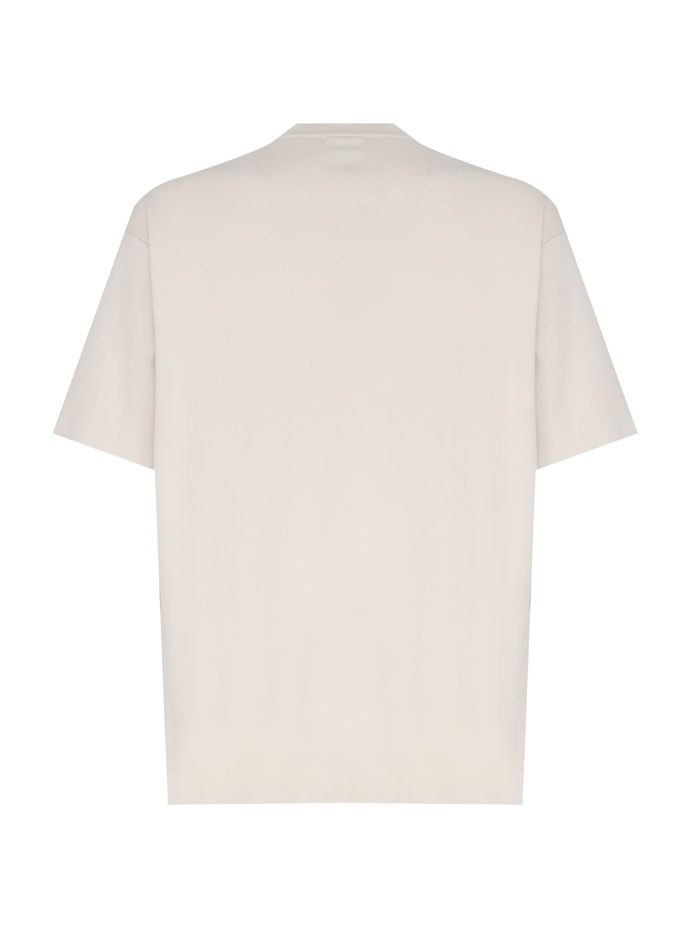 T-shirt Le Slogan Classique in cotone PERMTS202CO002 MT Drôle de Monsieur 