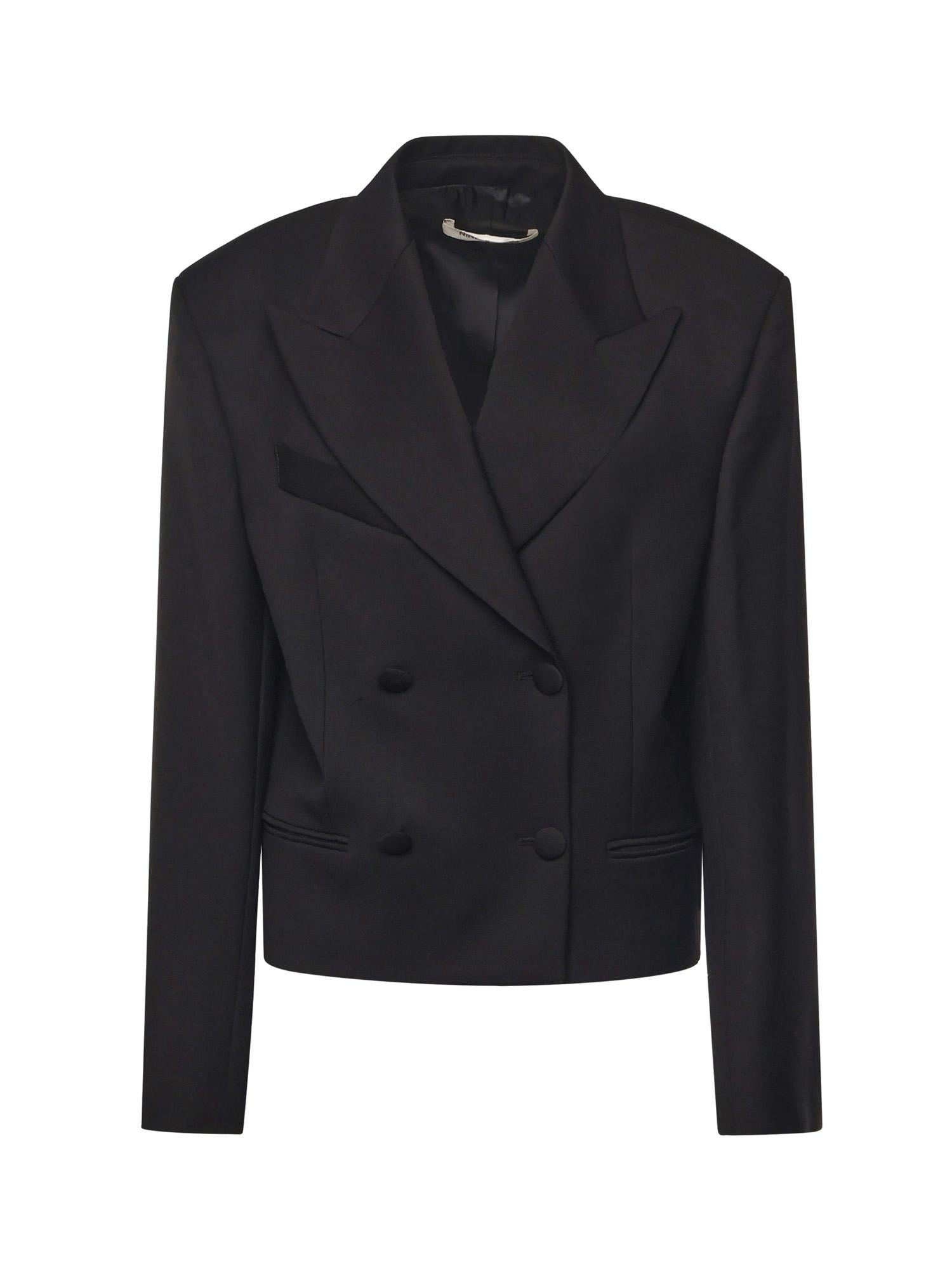 Blazer cropped smoking 26FWNCP-0015  NINEMINUTES 