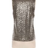 Canotta full paillettes 107743 A3ODH55 PINKO 