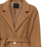Cappotto monopetto in misto lana 105685 A2SML33 PINKO 