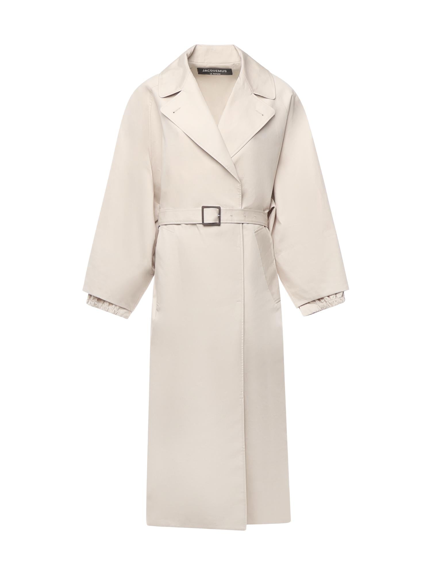 Trench "Le Trench Trapezi" in gabardine di cotone 25HCOW00102AW00644 110 JACQUEMUS 