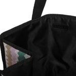 Borsa Aura in cotone zig zag 1F3OG00005 100 MISSONI HOME 