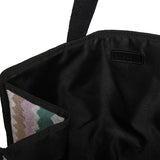 Borsa Aura in cotone zig zag 1F3OG00005 100 MISSONI HOME 