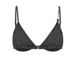 Reggiseno in fresco di lana gessato DC482 ES0080D903 DONDUP 