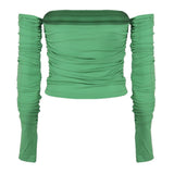 Top drappeggiato T130705A TJV020409 THE ANDAMANE 