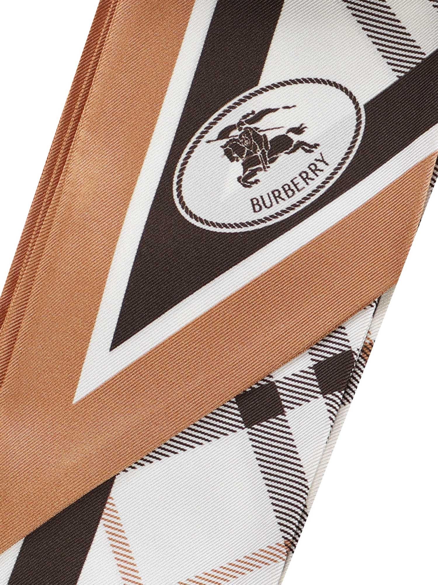 Sciarpa in seta Check 8120320 A4486 BURBERRY 