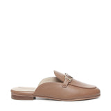 Slippers in pelle con logo SA5035PX460S1853  LIU JO 