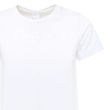 T-shirt maniche corte logo ricamato 100355 A2HNZ04 PINKO 
