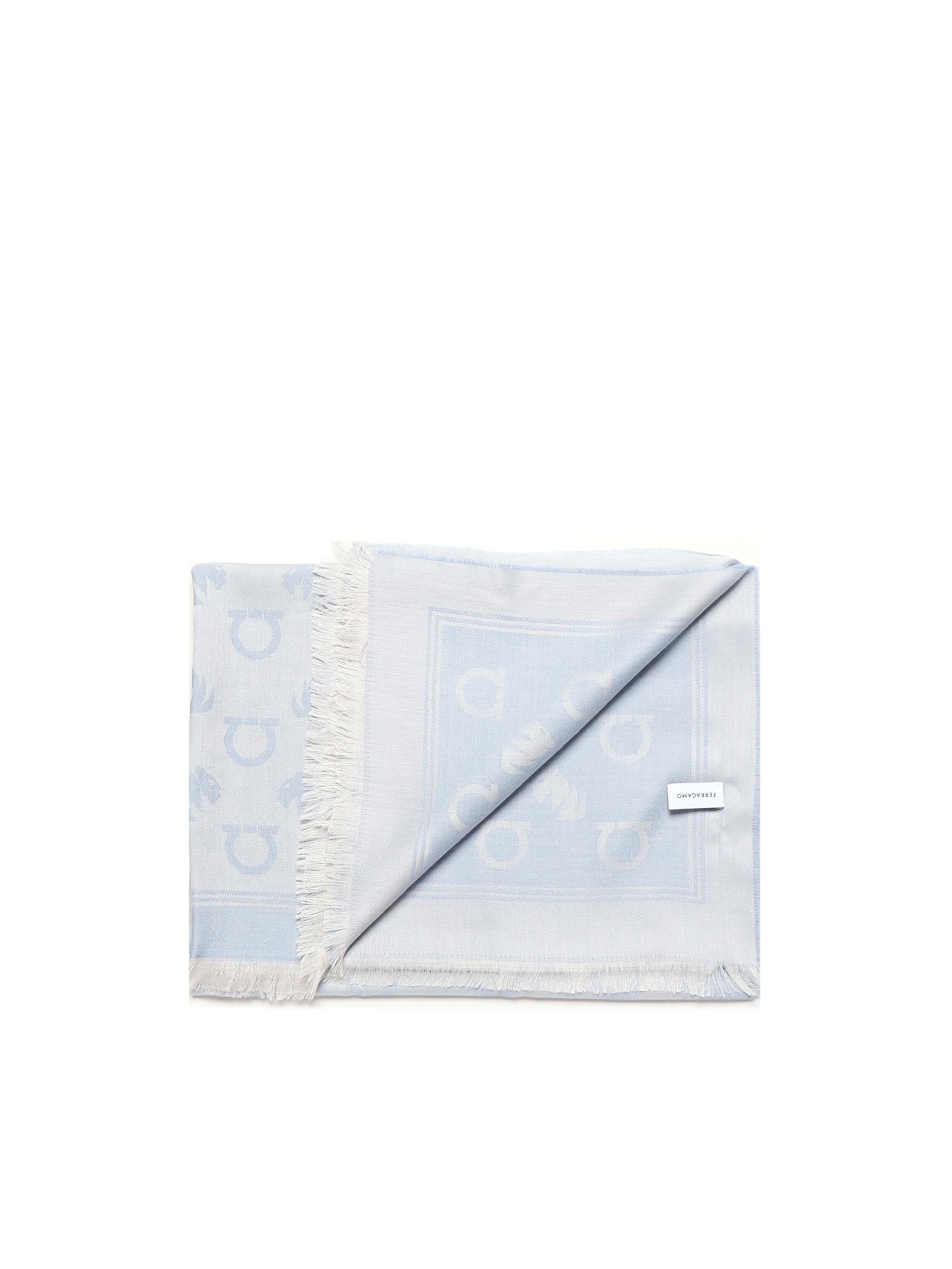 Stola jacquard Gancini Monogram 520141 785237001 FERRAGAMO 