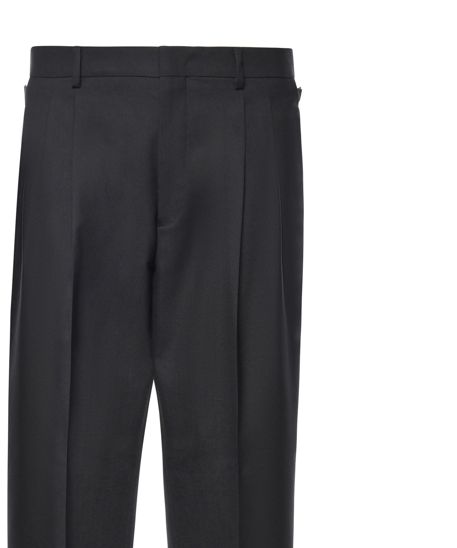 Pantaloni Mat in misto lana MAT SMPNERO BE ABLE 