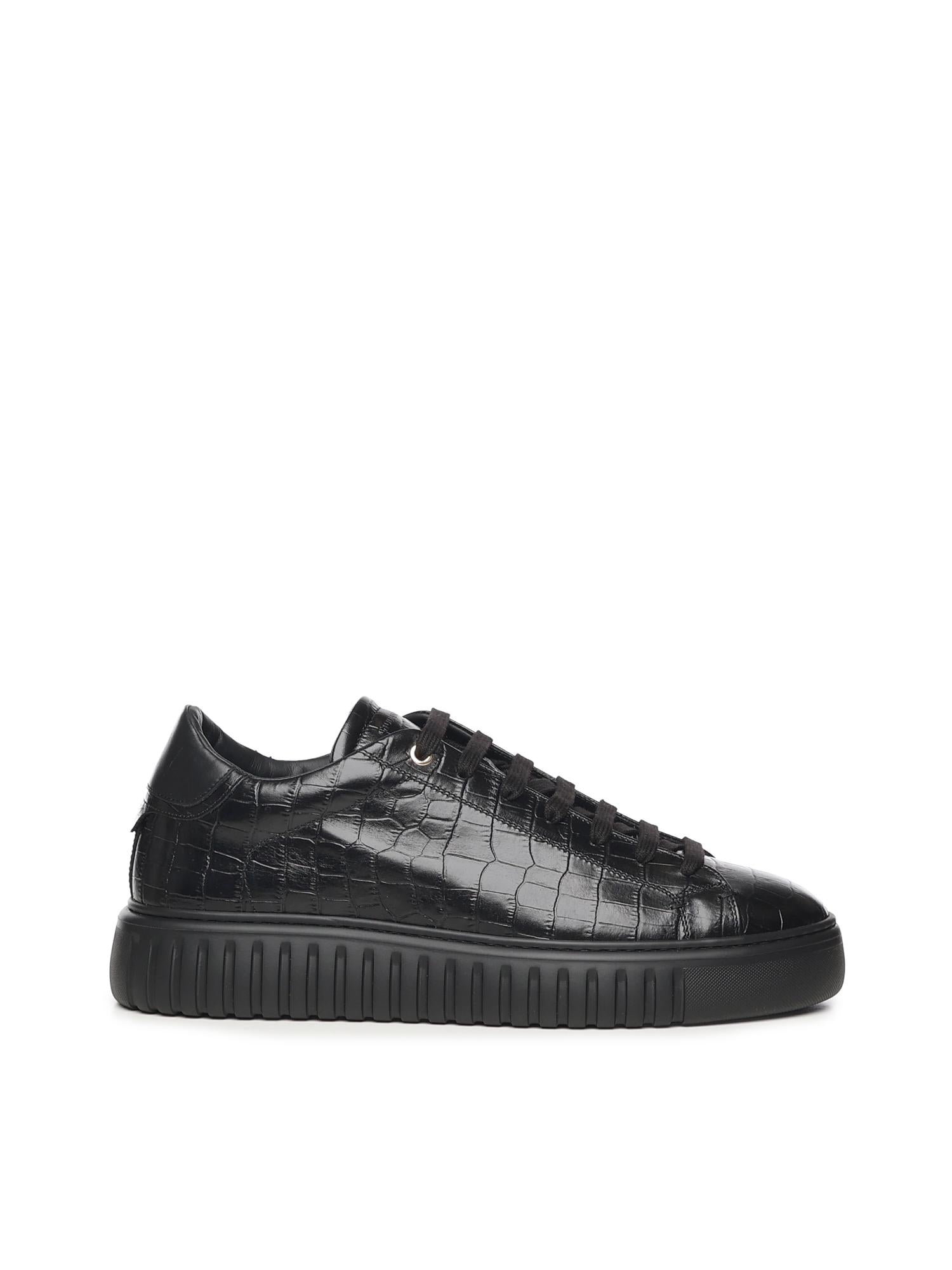 Sneakers Mars Crock in pelle MARS CROCKBLACK GIULIANO GALIANO 