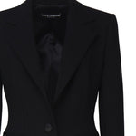 Giacca Dolce monopetto in lana F27AWT FUBF1N0000 DOLCE & GABBANA 