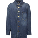 Camicia in misto cotone 105669 A2TXPJZ PINKO 