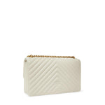 Borsa media a tracolla Love Bag One Chevron 100941 A0GKZ14Q PINKO 