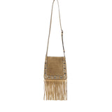 Borsa Nellcôte VLogo in suede con borchie 7Y2B0R34 JETRDX VALENTINO GARAVANI 