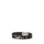 Bracciale Cassandre in pelle 708815 0IH0E1000 SAINT LAURENT 