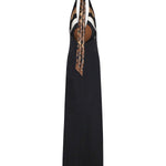 Abito lungo con scollo a V 5URI20 5U601999 PUCCI 