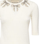 Top in cotone ricamato 7B3KC66C 9EGA03 VALENTINO GARAVANI 