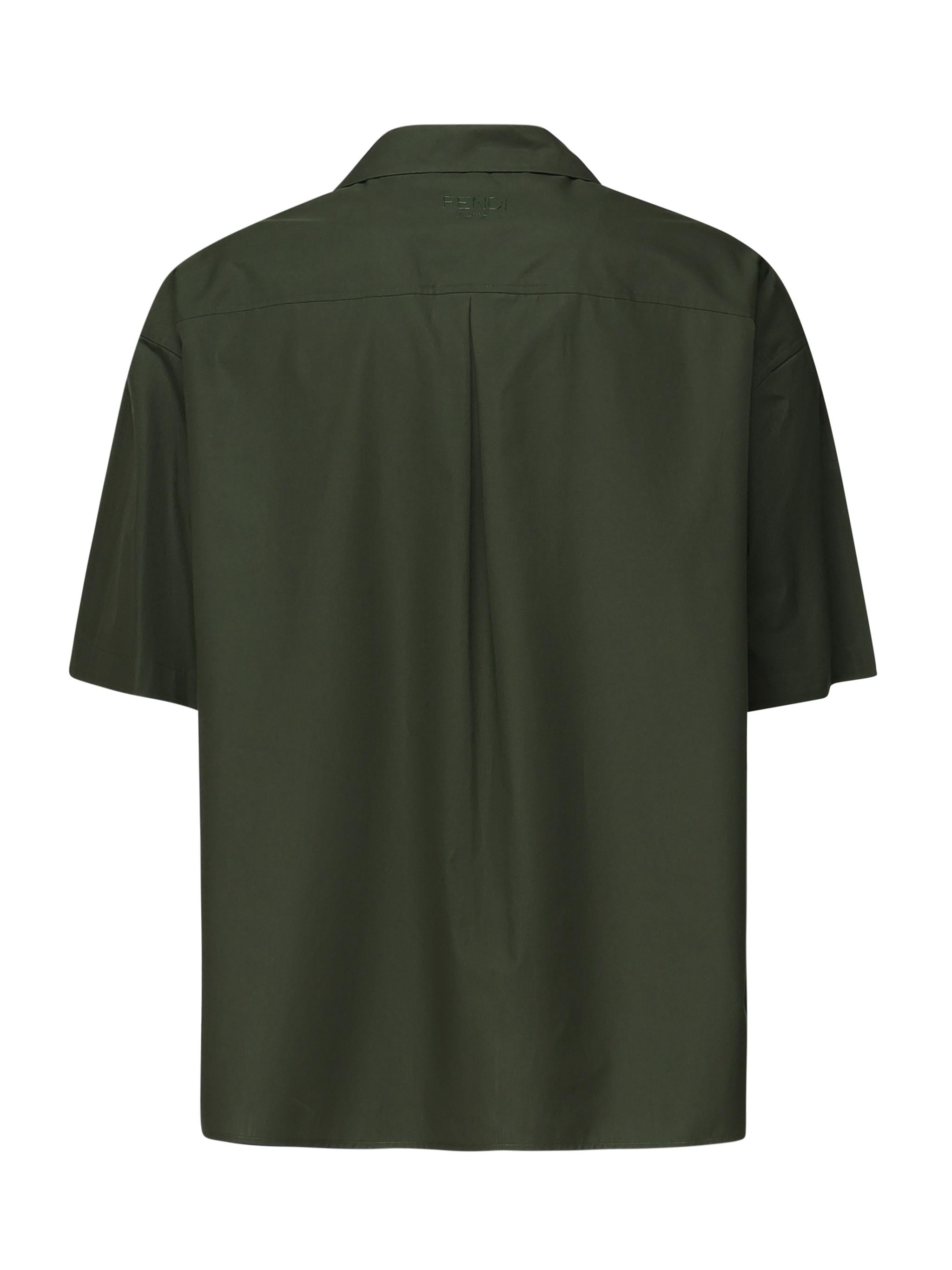 Camicia Bowling in cotone FS1307 AU6XF083B FENDI 